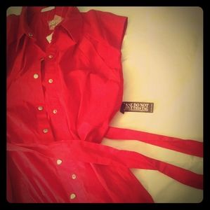 Red dress